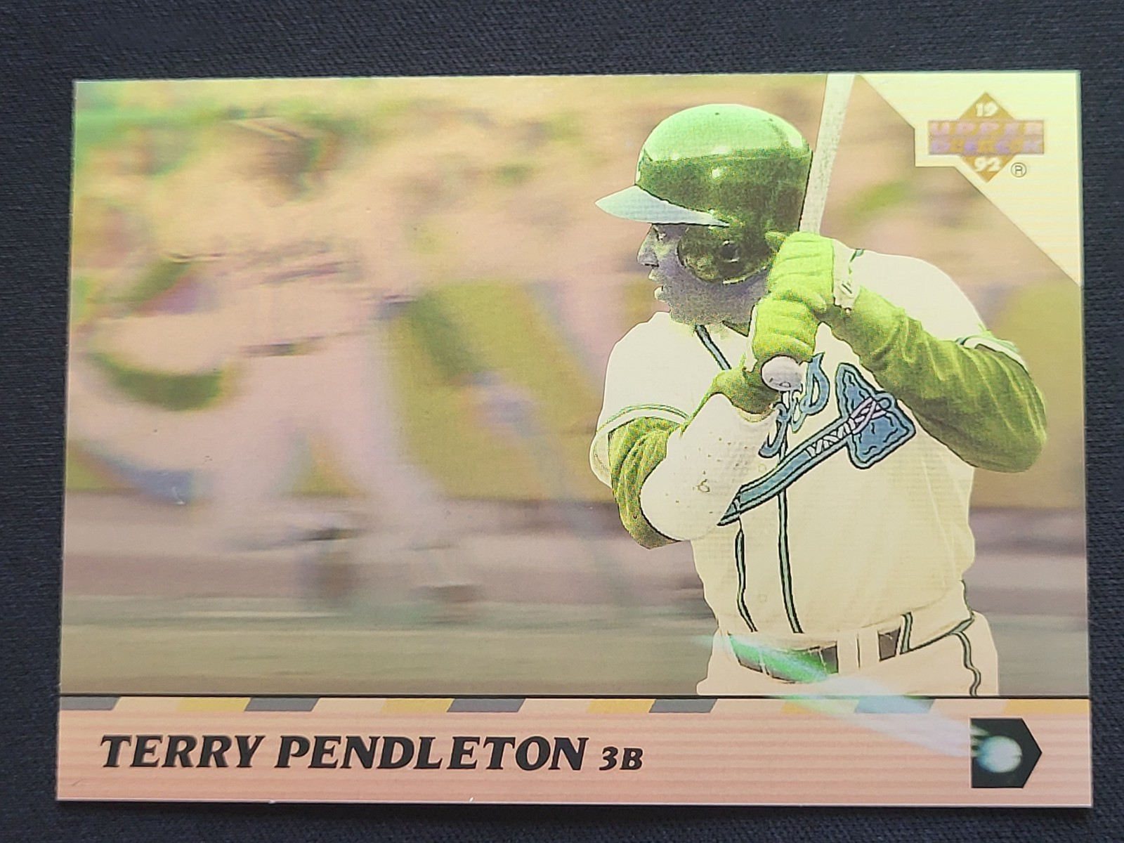Terry Pendleton 1992 Upper Deck Team MVP Holograms #39 Near Mint or Better