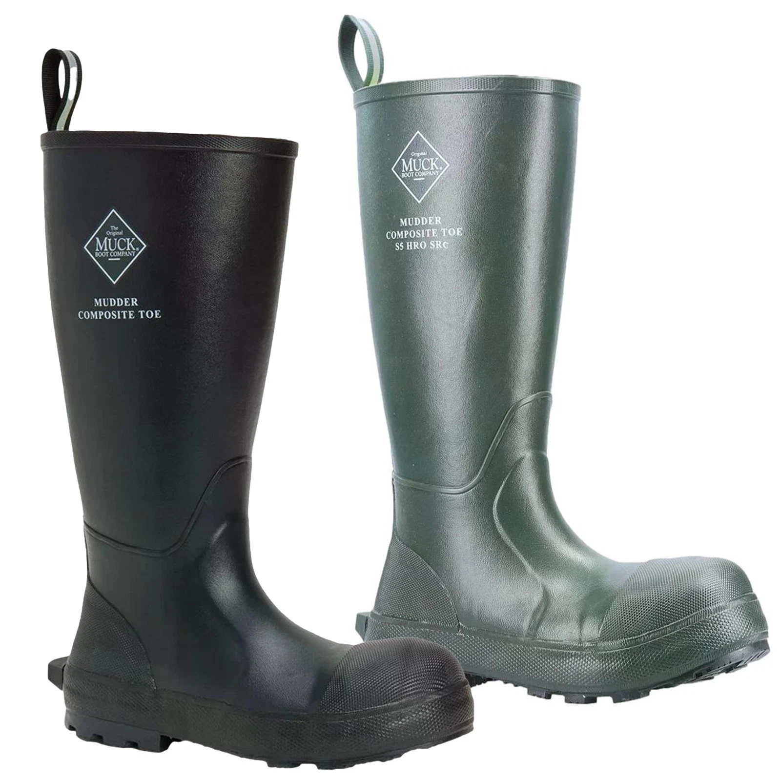 MUCK Boots Mudder S5 Mens Steel Toe Stable Farm Tall Wellington