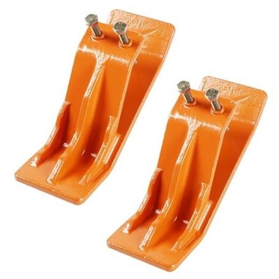 2PCS Tractorucket Attachments - Ski Edge Protector - 1PCS Cleaningrush - A B