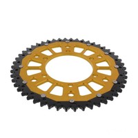 Kettenrad Alu Gold 50-ZäHne 525-Teilung FüR Triumph Tiger 800 XRX Low ABS LRH 20