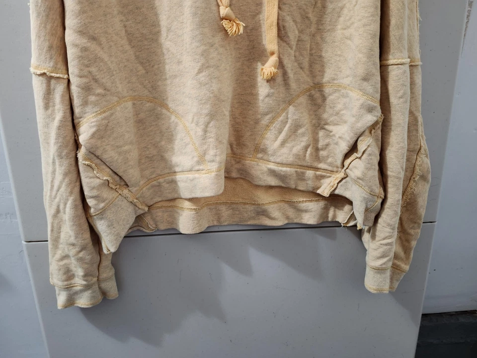 Sudadera Free People Movement para mujer S entrecruzada con capucha pulóver de gran tamaño Foto 2 de 4