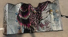 Ed Hardy Christian Audigier Love Kills Vehicle Car Sun Shade Visor Eagle Pink Ed Hardy Christian Audigier Love Kills Vehicle Car Sun Shade Visor Eagle Pink
