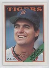 1988 O-Pee-Chee Blank Back Frank Tanana #177 0c4