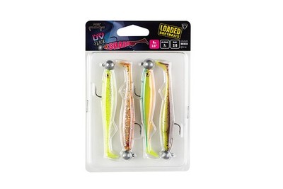 Fox Rage Slick Shad 9cm mixed Loaded