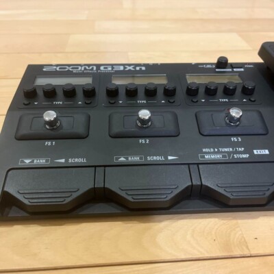 Zoom G3Xn Multi Effects Guitar Processor Guitar Pedal | eBay
