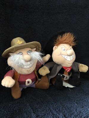 Pair Of Silly Slammers ~ #199 Sheriff Podunk & #200 Bad Billy ~ (Billy Works!)