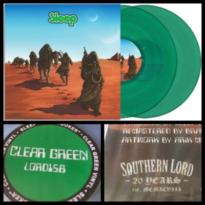 SLEEP Dopesmoker LP Green Vinyl Southern Lord SEALED-High On Fire Shrinebuilder