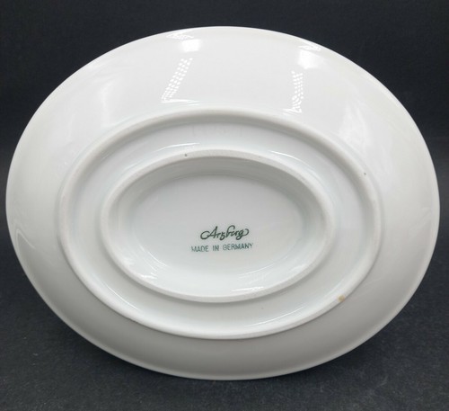 ARZBERG OVALE SAUCIERE MIT ANGESETZTER PLATTE Made in Germany - Bild 10 von 12