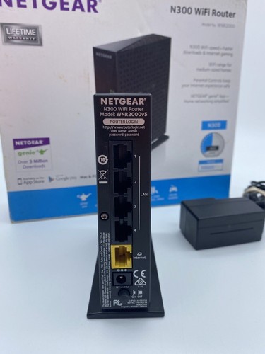 Netgear WNR2000v5 Wireless N300 RANGEMAX WiFi ROUTER - Picture 4 of 12