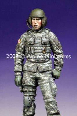 MW22 ALPINE MINIATURES 35070 MODERN US AFV CREW #2  1/35 FIGURE