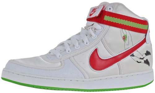 NIKE VANDAL HIGH HI Sneakers Premium 366727-001 Grey Checked  display picture 1