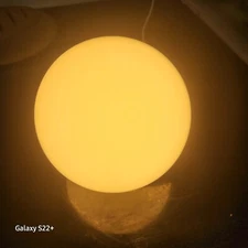 AUKEY Round Lamp Model LT-T16 Multicolor 5.5" Diam Touch Control Luminous