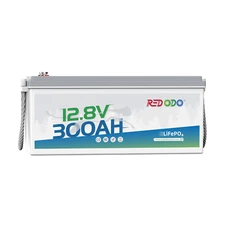 Redodo 12V 300Ah Lithium Battery Deep Cycle LiFePO4 for RV Solar Off-grid Camper