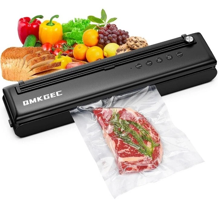 Vacuum Sealer Machine, 28 Bags, Strong Magnetic Strip For Fridge Mount