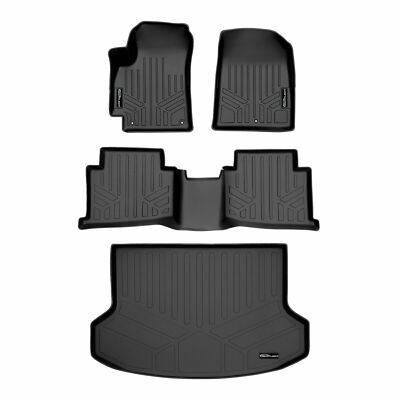 SMARTLINER Custom Fit Floor Mats Cargo Trunk Liner Set OEM 2021-2023 Kia Seltos