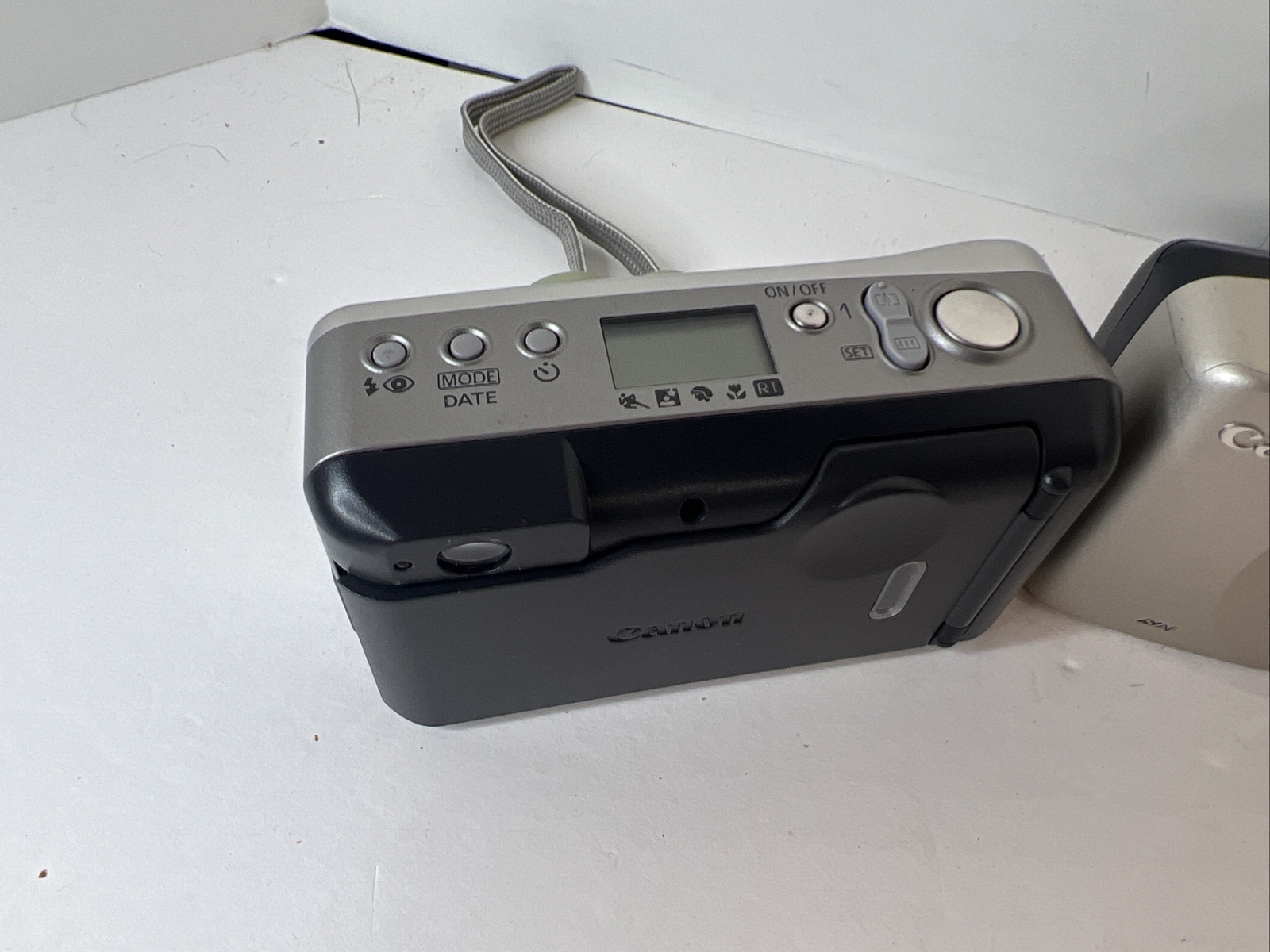 Lot Of 2 35mm Point & Shoot film cameras Parts & Repair Canon Olympus