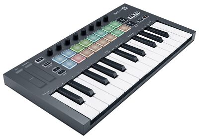 Novation FLkey Mini - Portable 25-Key, USB, MIDI Keyboard Controller with FL ...