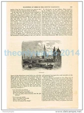 CONSTANCE, SWITZERLAND, BOOK ILLUSTRATION/PRINT, 1877