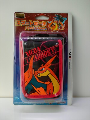 Pokemon smart Pouch Case Mega Charizard Y Nintendo 3DS LL XL pocket monster Bag