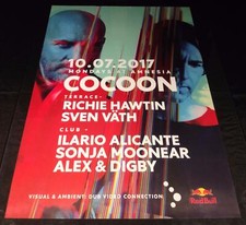 COCOON 2017 SVEN VATH @ AMNESIA CLUB - IBIZA CLUB POSTERS - TECHNO MUSIC DJ