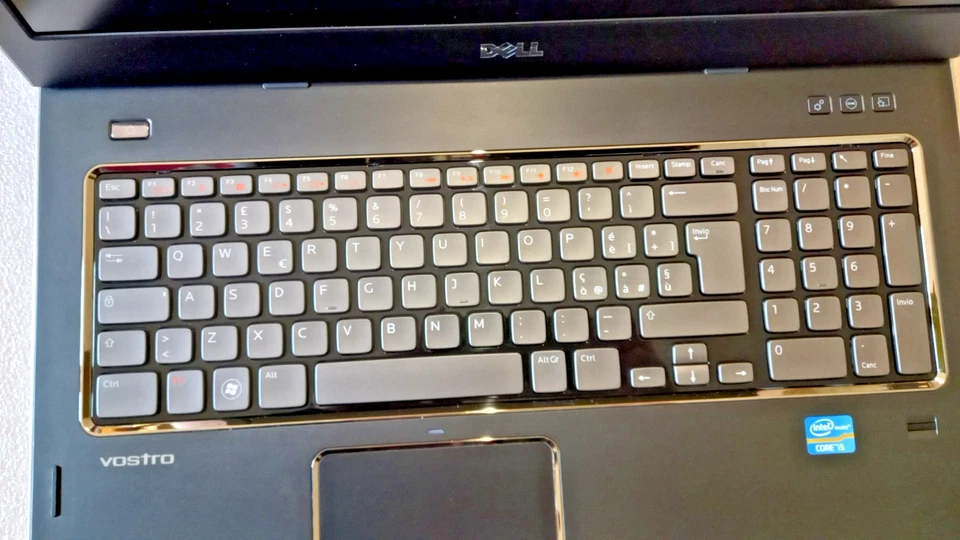 DELL VOSTRO3750 17"/INTEL I5 2410M-2.30GHZ/8 GB DDR3/GeForce GT525M/500GB win10 - Immagine 4 di 4