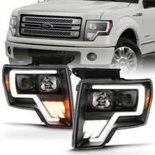 Anzo Projector Light Bar G4 Switchback H.l.black Amber For 2009-2013 Ford F-150