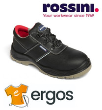 Rossini Harvey Safety Low Leather Toe Steel Shoes SSRC174