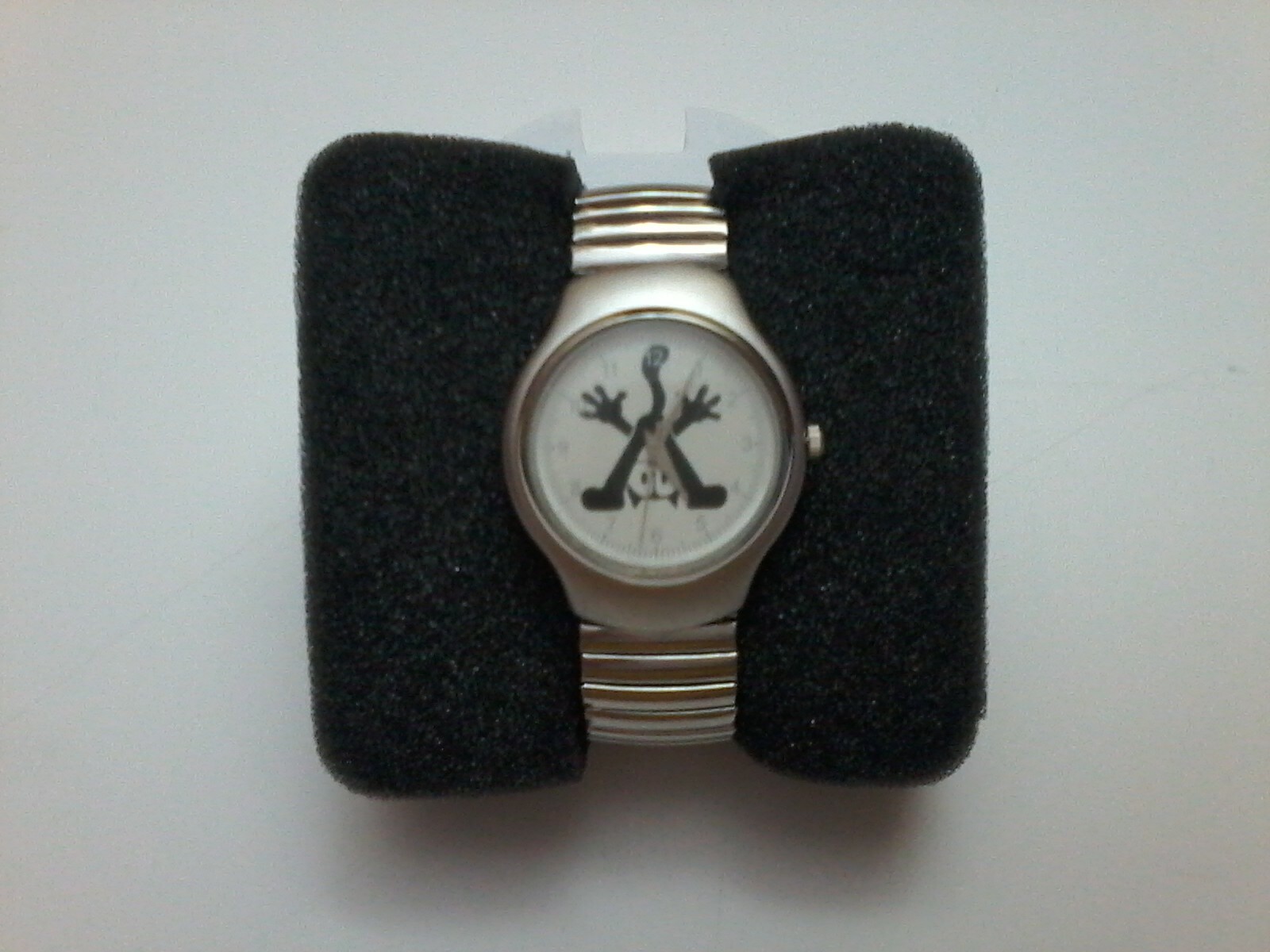 Orologio da polso Felix The Cat 2008 unisex in acciaio nuovo funzionante,raro.