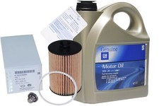 pl.7,98€ 5 LITER ORIGINAL OPEL MOTORÖL 5W30 DEXOS2 ÖL + ÖLFILTER + SCHRAUBE
