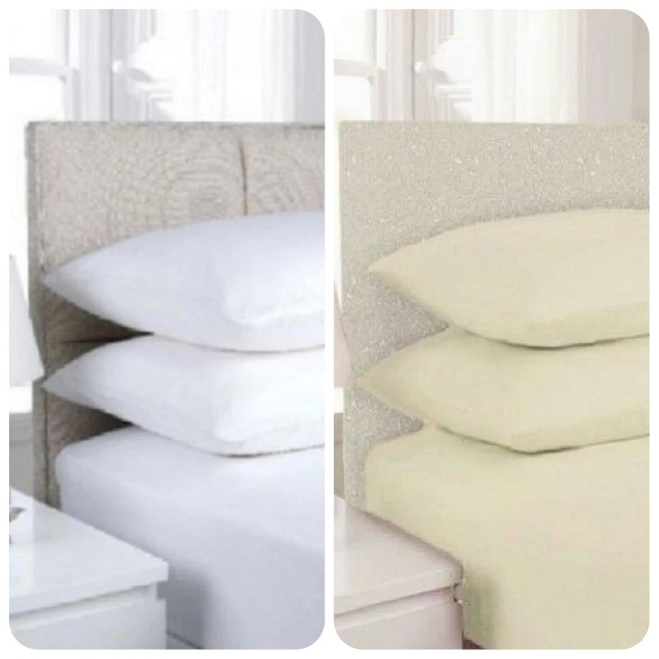 SÁBANA BAJERA CAMA INDIVIDUAL 3 PIES FÁCIL CUIDADO PROFUNDIDAD 25cm CAJA ELECCIÓN DE COLORES Foto 3 de 3