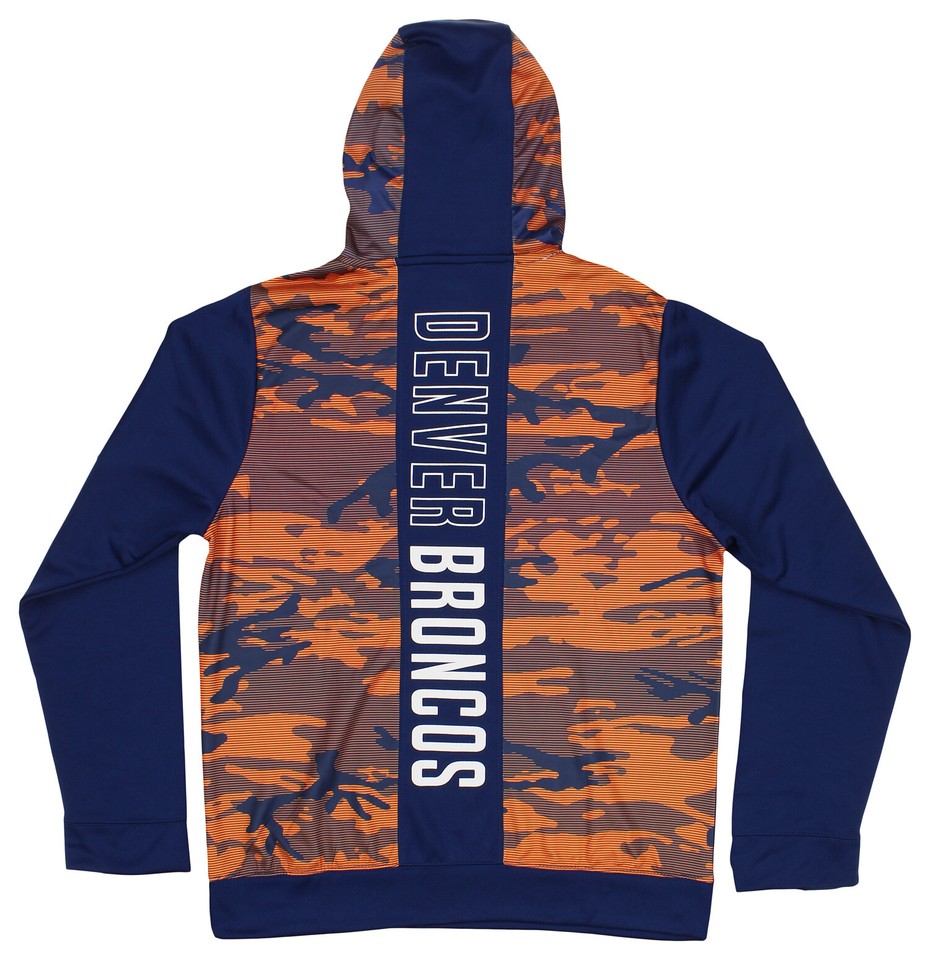 Zubaz Men's NFL Team Color Pullover Hoodie - Officially Licensed, Cozy, Screen Print Logo - View #7