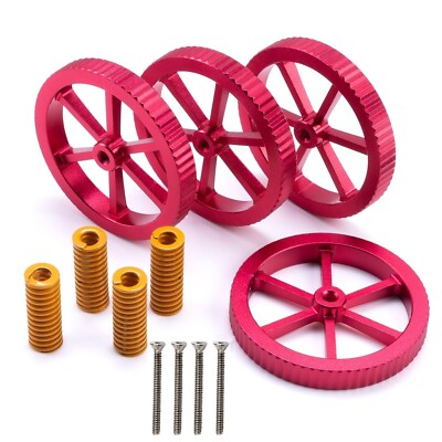 Creality Metal Leveling Nuts + Springs Set Ender 3/3 Pro/3 V2/3 Max, Ender 5 06