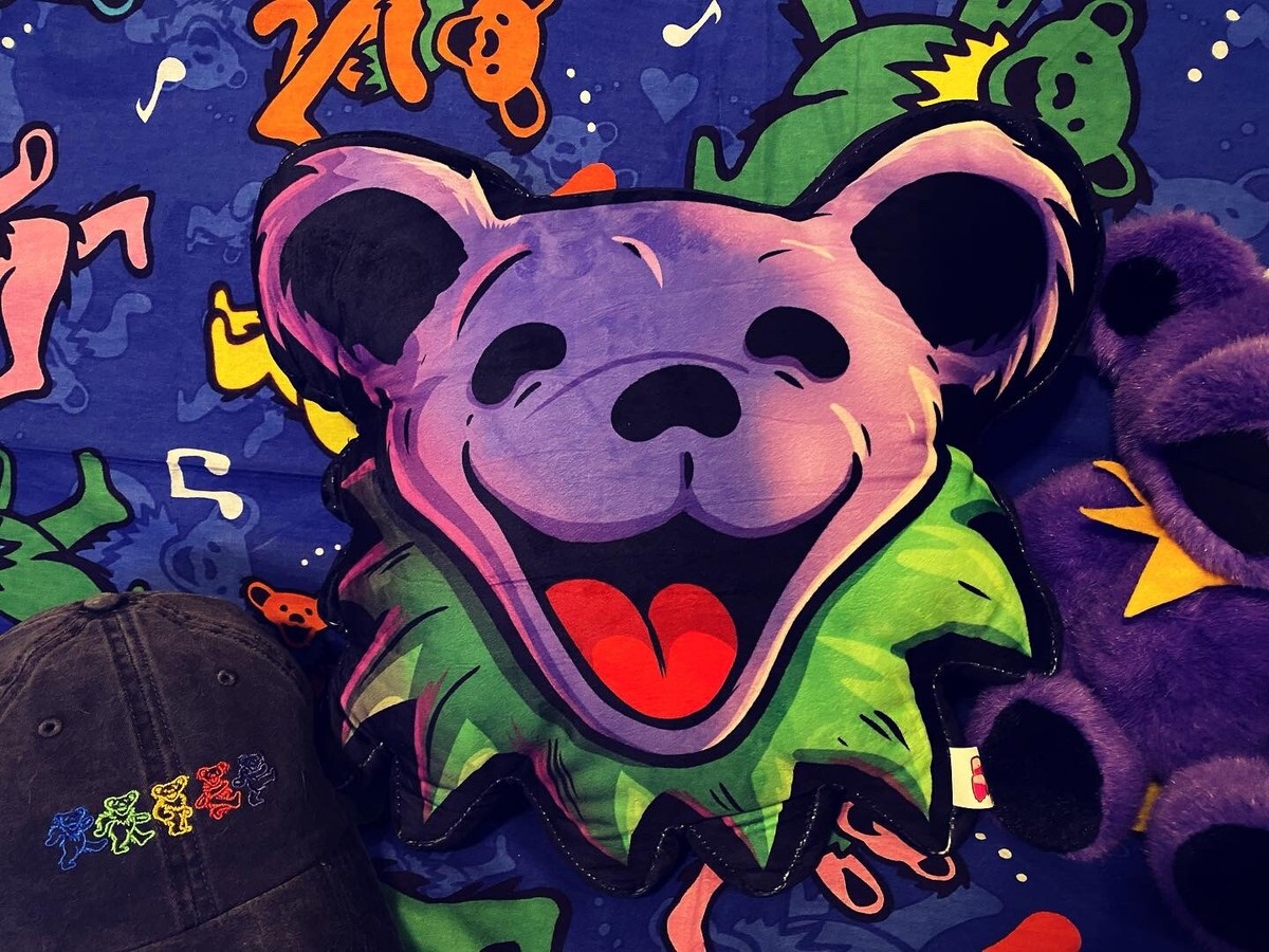 Plush Accent Throw Pillow Cushion Decor Grateful Dead