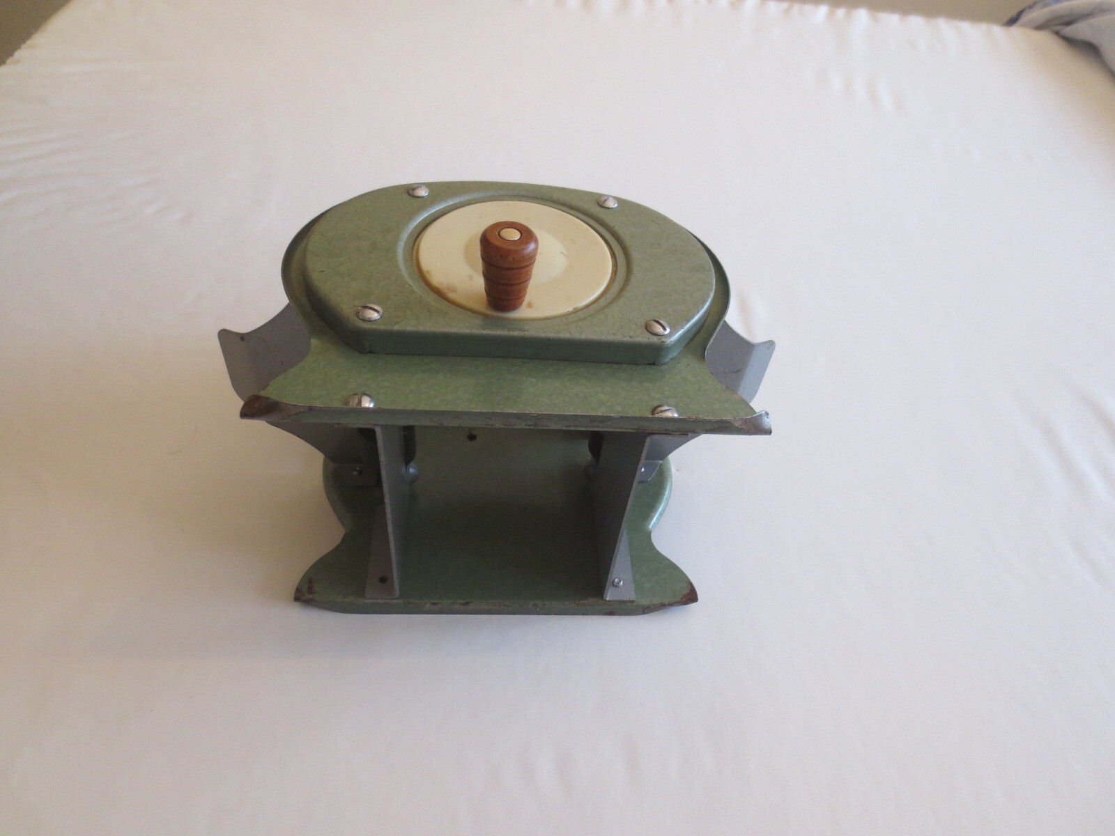 Vintage Nestor Johnson Playing Card Shuffler Hand Crank eBay