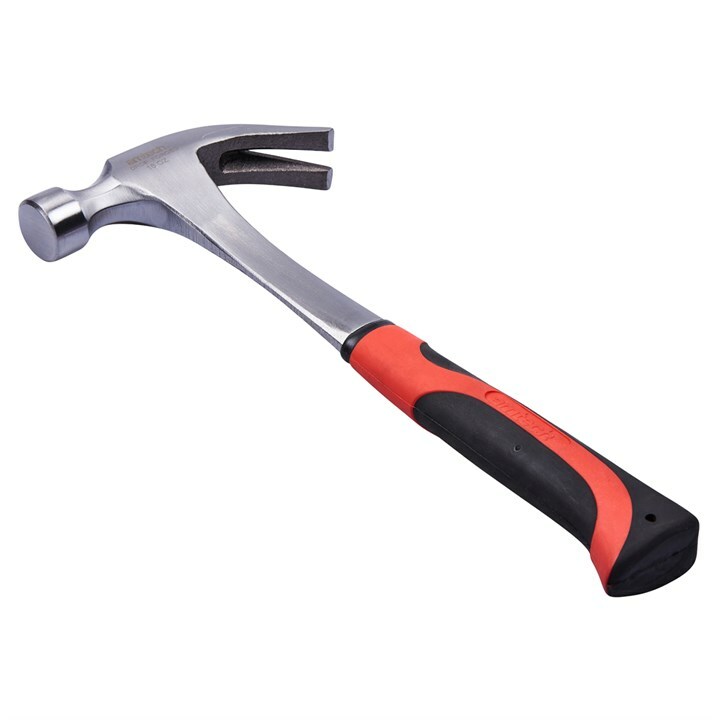 Claw Hammer 16oz Steel Solid Straight Handle Shaft Carpenter Tools Woodwork DIY - Image 3