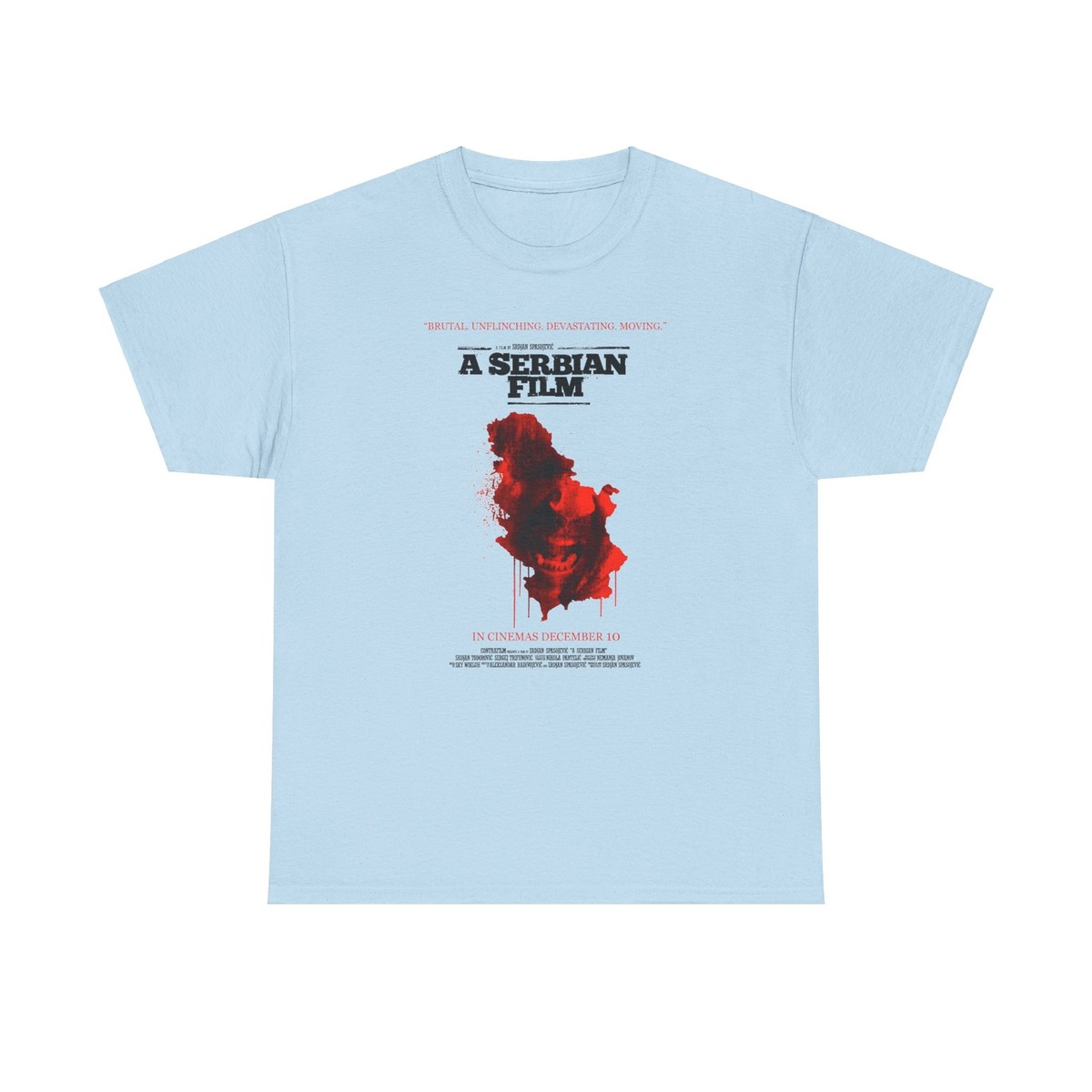Vintage Inspired A Serbian Film Adult Movie Poster Unisex Tee 