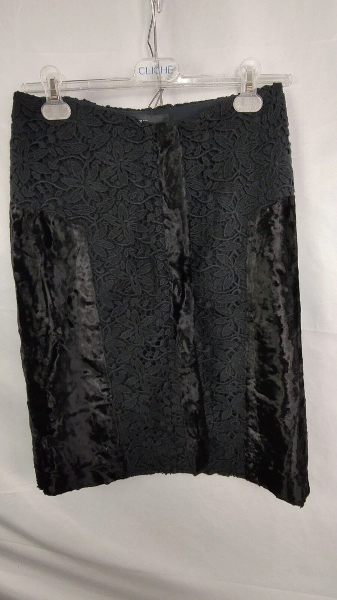 VERSACE VERSUS DONNA WOMAN SKIRT SIZE 42 GONNA VINTAGE MADE ITALY PP 421