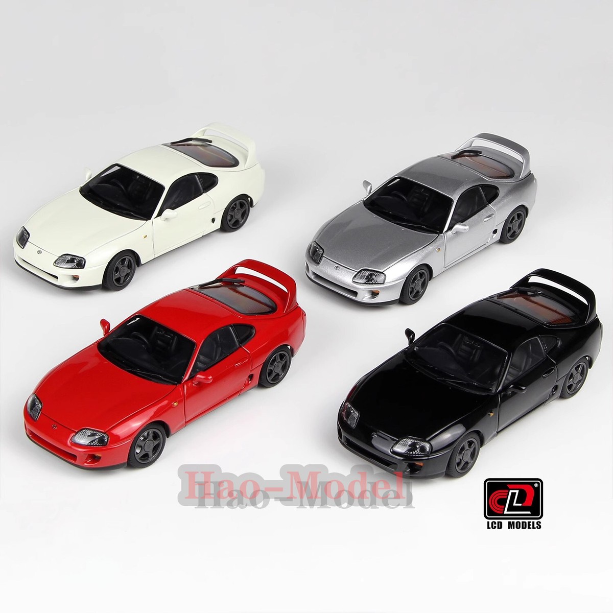 LCD 1:43 Toyota supra A80 Model Car Alloy Diecast Metal Hobby