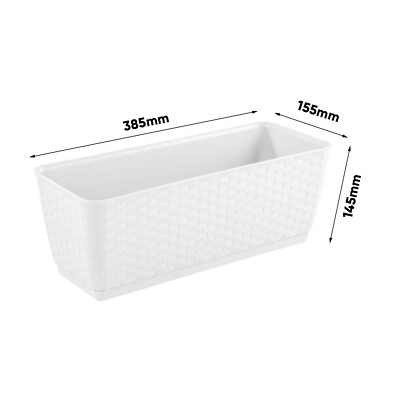 Prosperplast - Vaso Da Fiori Con Inserto Sandy Slim Dpsp300 - Antracite