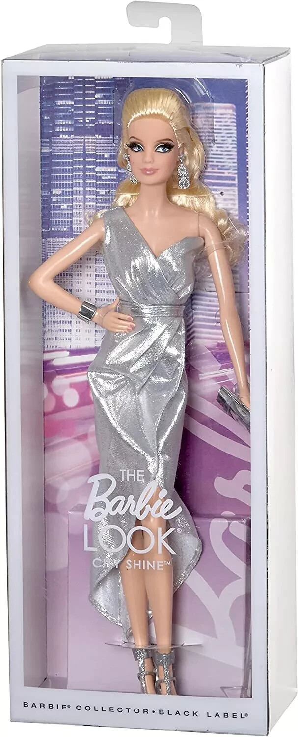Barbie The Look: Silver Dress Doll...New In The Box!!!!