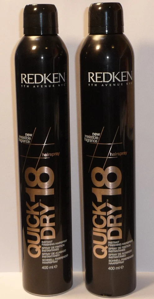 Redken Quick Dry 18 Schnell Fixierendes Haarspray  2 x 400ml - Bild 1 von 1