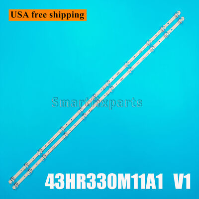 LED Strips Lamp For TCL GIC43LB32-3030F2.1D 43HR330M11A1 43S425 43S423 43S421