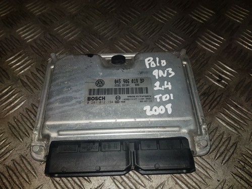 VW POLO 9N3 STEUERGERÄT MODUL 045906019BP 1.4D HANDSCHALTUNG 5DR 2009
