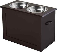 Set di Ciotole per Cani supporto rialzato in acciaio Inox AllMyPets D080D1CF