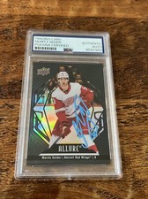 Moritz Seider IP Signed UD Allure Card PSA DNA Coa Slab Red Wings Autographed
