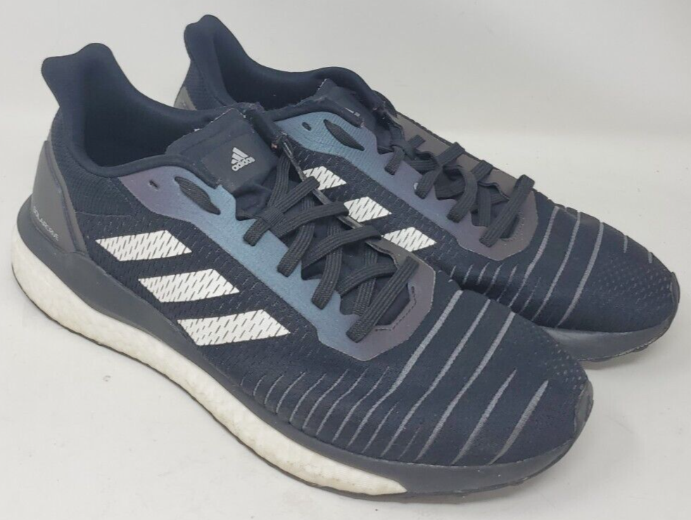 Size adidas Solar Drive HK Black White Running Shoes Sneakers