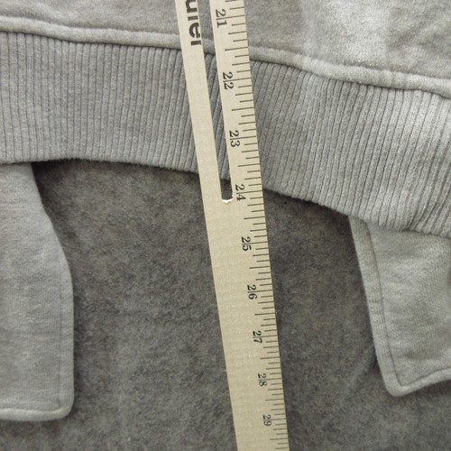 Athleta Wrapper's Delight Women's Jacket Size XS Gray Draped Cotton Pockets Snap - Picture 9 of 11
