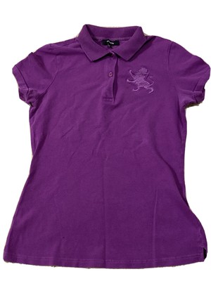 purple polo shirt womens