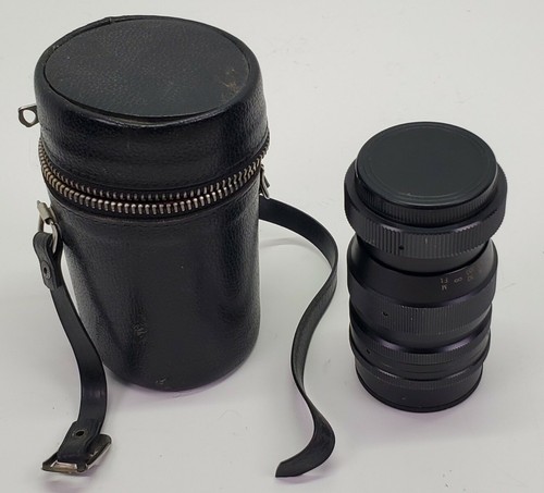 Vtg Vivitar Tele 1:3.5 F=135MM Photography Camera Lens No. 69301 W/ Case Rare 
