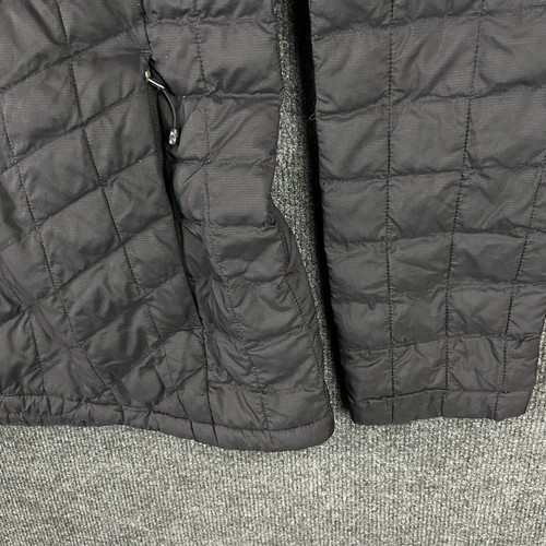 The North Face Thermoball Women Jacket XL Black Hooded Long Sleeve Full Zip Warm - Picture 7 of 24